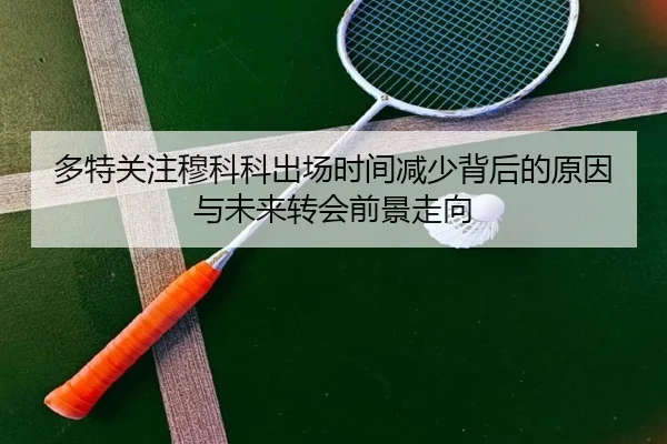 多特关注穆科科出场时间减少背后的原因与未来转会前景走向
